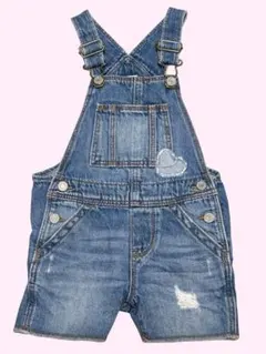 babyGAP デニムオーバーオール 女の子 18-24m