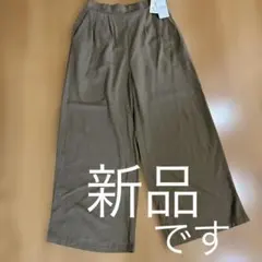 ゴム ワイドパンツ