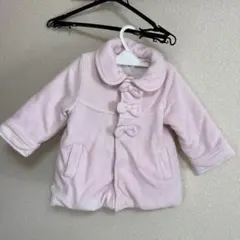 ピンクのベビーコート 90cm