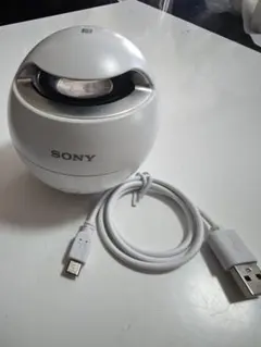 SONY Bluetoothワイヤレススピーカー ホワイト通話可能のサムネイル