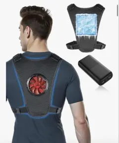 【新品】ペルチェベスト　クールベスト　空調服　 瞬間冷却　-28℃ メッシュ素材