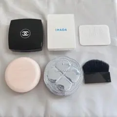 【最終価格】プレストパウダー ケース・メイクツールセット