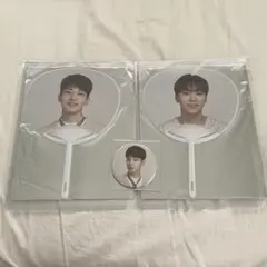 SEVENTEEN  ウォヌ　スングァン　ミニうちわ　缶バッジ