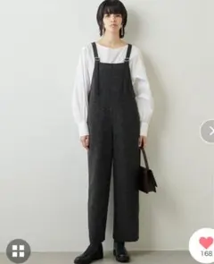25SS spick&span フロッキードットキャミサロペット web限定36 - メルカリ