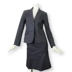 【新品同様】23区 スカートスーツ ジャケット38 スカート36 グレー 15