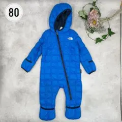 ノースフェイス　ジャンプスーツ　ベビー　12-18M ダウン　ロンパース