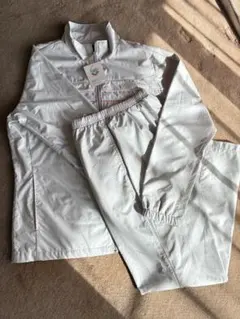 【新品未使用！】テニスウェア　上下セット　L ライトグレー