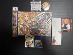 鬼滅の刃 煉獄杏寿郎 グッズ まとめ売り 缶バッジ メモ帳 他