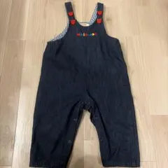 MIKI HOUSE　デニム　オーバーオール