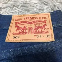 リーバイス501表記サイズW31L32試着程度