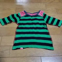 BOO HOMES スイカデザインの五分袖Tシャツ 90cmのサムネイル