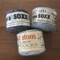 160g ソックヤーン　毛糸　ラング patons