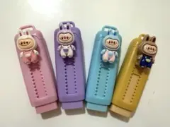 ラブブ　消しゴム　４色セット　新品
