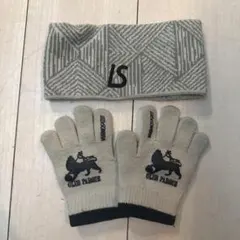 LUZeSOMBRA ルースイソンブラ サッカー手袋 ニットヘアバンド キッズ