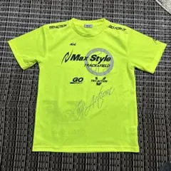 蛍光イエロー トラック＆フィールド用シャツ