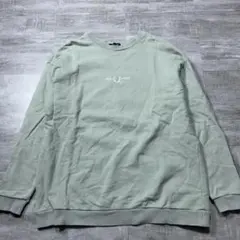FRED PERRY フレッドペリー ロゴ刺繍 スウェット XL トレーナーのサムネイル