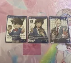 名探偵コナンカードゲームTCG PR 江戸川コナン 毛利蘭 毛利小五郎