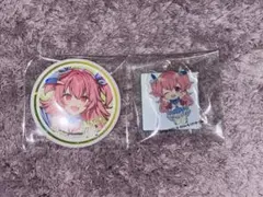 プロセカ 桃井愛莉 ローソンコラボ 缶バッジ ミニアクスタ キーホルダー