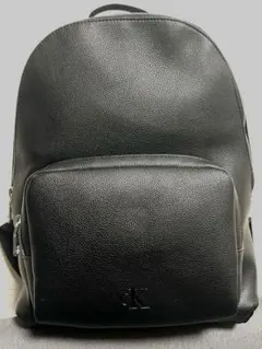 お値下げ中！Calvin Klein カルバンクライン リュックサック　レザー黒のサムネイル