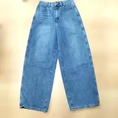 GLOBAL WORK デニムパンツ ワイドシルエット M