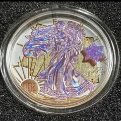アメリカンイーグル 2005年 シルバーホログラム カラー銀貨 - メルカリ