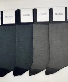 ★新品★ マッキントッシュフィロソフィー メンズ ソックス 4足セット 21