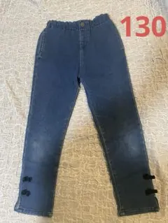 デニム スリムフィットパンツ 100cm~