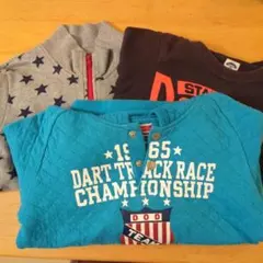 ダディオダディ　120㌢春物服３点セット