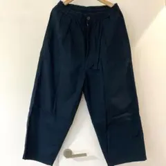 廃盤品　UNIQLO U ワイドフィットテーパードパンツ　Sサイズ