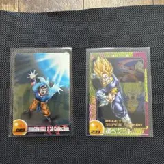 ドラゴンボール DRAGONBOALL 森永 ウエハース カード628＆629 - メルカリ