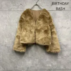 BIRTHDAY BASH ショート丈 エコファー コート N2511のサムネイル