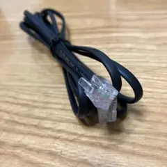 【未使用】電話線　モジュラーケーブル 1.53m 黒　〜即購入OK〜