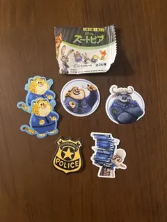 ズートピア 貼って剥せるエコワッペン