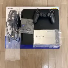 ps4 本体　ブラック　500GB 動作確認済み　ソフト3本