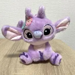 【日本未発売】スティッチ　エンジェルぬいぐるみ　キーホルダー　potdemiel