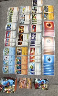 【初心者応援】ポケカまとめ売り デッキケース付ナンジャモ・ネストボール等汎用多数