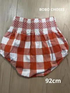 Bobo Choses チェック柄ハーフパンツ 92cmのサムネイル