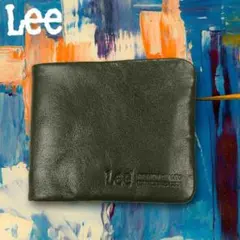 Lee 二つ折り財布 L字ジッパーコインケース付き グリーンのサムネイル