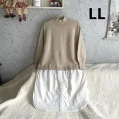 ニットワンピースll