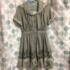 axes femme♡フード付きワンピース