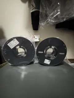 ⁠2本セット3Dプリンター用フィラメント PETG 1kg（黒・銀）⁠