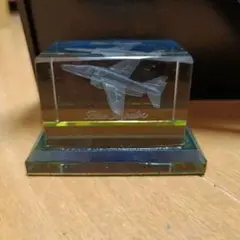 3Dクリスタルガラス　ブルーインパルス