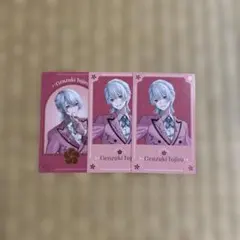 にじさんじ VΔLZ5周年 弦月藤士郎 チェキ VΔLZ2周年ランダム缶バッジ