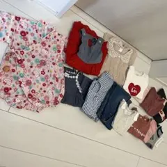 サイズ80まとめ売り　キティ甚平　ワンピース　トップス