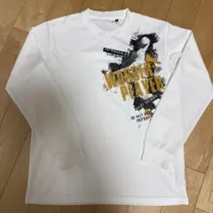 バスケットボールウェア　ロンT 白