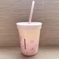 【新品未使用】海外スタバ⭐︎ 桜タンブラー　ステンレススチール　カップ ！