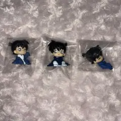 名探偵コナン　工藤新一　ねむらせ隊　ちぢませ隊9 8 ガチャガチャ