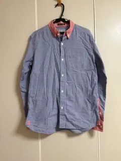 ビームスハート 長袖シャツ チェック柄 M 日本製