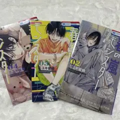 春の嵐とモンスター 漫画 2~4巻 初版