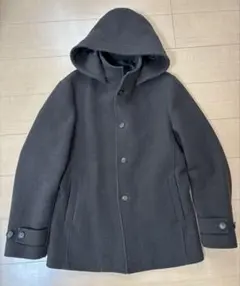 【美品】COMME CA ISM フーデッドコート メンズ Lサイズ